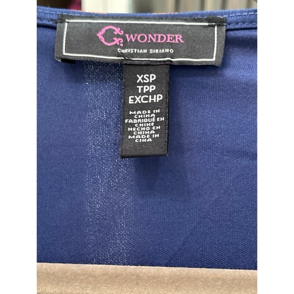 New C. Wonder by Christian Siriano Mesh Ruffle Hem Dress with Faux Wrap - Picture 4 of 10